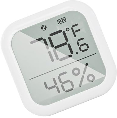 Sensore di Temperatura Yolink, Termometro Wireless di Sincronizzazione del Tiforo Sensore di Temperatura Intelligente con Intelligente per (WHITE #-1)
