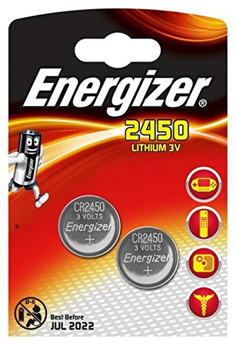 Lot DE 4 Piles Energizer CR2450-2 Blister DE 2 - Lithium 3V