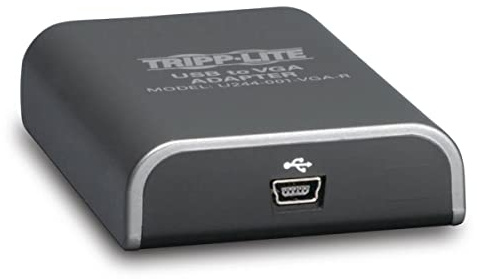 Eaton Tripp Lite Adaptador USB 2.0 a VGA Dual Monitor 128 MB SDRAM 1920 * 1080 (1080p) @ 60Hz (U244-001-VGA-R)