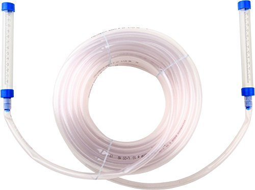 TOOLTRADERS Schlauchwaage Wasserwaage Nivelliergerät 15 m