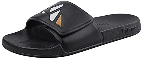 Knixmax Men Women Sliders Comfort Aqua Slide Sandals Beach & Pool Shoes Open Toe Summer Slippers