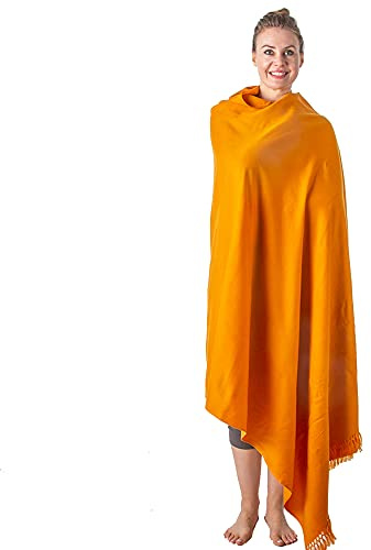 Om Shanti Crafts Damen Simplicity Schal,Stola,Elegantes