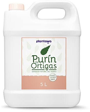 PLANTAWA - Purin d'Ortie 5L | Lutte contre les Champignons et la Chlorose Ferreuse - Biostimulant Agricole Efficace et Compost enrichi en Éléments Nutritifs Essentiels qui Stimulent la Croissance