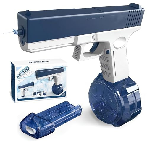 Pistola de agua eléctrica automática ráfaga pistola de agua pistola de agua con gran alcance pistola de agua juguete para adultos niños verano al aire libre piscina playa fiesta larga distancia