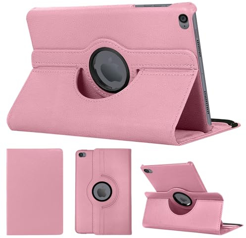 SWEIMEN Étui Rotatif pour iPad Air Tablette Housse de Protection avec Réveil Automatique Rotation Coque pour iPad Air, iPad Air 2, iPad (2017), iPad (2018)