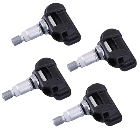EUWLY 4Stück Reifendrucksensor Ersatz TPMS Reifendruckkontrollsystem Kompatibel für Mercedes-Benz GLCES Klasse A B C A0009050030