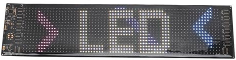 LEDPanel, Wasserdichtes PU-FPCB, Farbenfrohe Visuelle -APP-Steuerung, Flexibles LED-Schild, Programmierbar, mit Klebstoff für Festivals