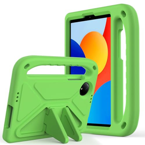 per Xiaomi Redmi Pad SE 8.7 pollici 4G 2024 Custodia per bambini, leggera EVA Kid Friendly Custodia protettiva antiurto, Maniglia Stand Heavy Duty Tablet Cover