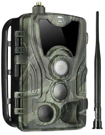 Caméra De Suivi des Sentiers 4G, Application Gratuite, Service Cloud, Diffusion en Direct 4K, Surveillance De La Chasse À La Faune, Caméras Cellulaires sans Fil 30mp