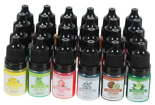 Angoily Epoxidharz-diffusionspigment Diy-farbstoffe Für Handgefertigte Duftkerzen Sicher Und Praktisch Anwendung Mischbar Für Individuelle Farben Schachtel Mit Ausreichenden Mengen