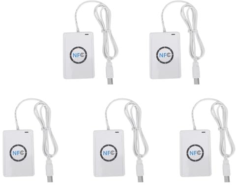GIWFBQTR 5X Lector de Tarjetas USB NFC y Escritor ACR122U-A9 China Lector de Tarjetas RFID Sin Contacto Lector InaláMbrico NFC de