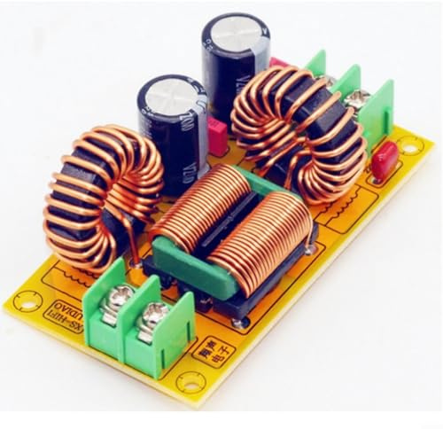 DC für EMI Elektromagnetische Störfilter 10A 20A 50V Gleichstromfilter Netzfilter mit LC Schaltung für Fahrzeuge und Elektronik(20A)