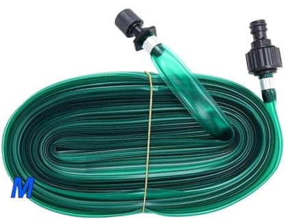 Tuyau d'arrosage poreux 3/4,5/7,5/10/15 m, économie d'eau, for jardin, parterre de fleurs, pelouse, arrosage agricole, goutte-à-goutte(4.5M)