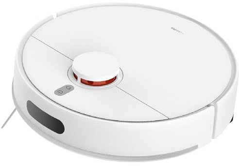 XIAOMI Robot Aspirapolvere S40C con Navigazione Laser LDS, 5000Pa Aspirapolvere Robot e Lavapavimenti, Integra di Spazzare, Aspirare, Lavare e Passare il Panno, Vacuum Controllabile Tramite App e Voce