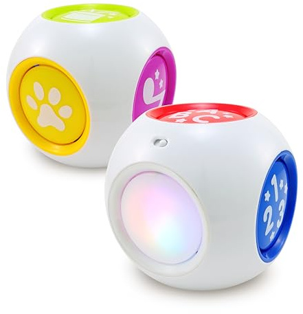 BEST LEARNING Meilleur Cube d'apprentissage - Centre d'activités éducatives Jouet en Bloc pour bébés Bébés de 6 Mois et Plus pour bébés [Langue du Jeu : Anglais]