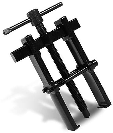 Estrattore di cuscinetti regolabile a due ganasce in acciaio al carbonio - Estrattore dritto per pompa e puleggia