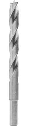 ENT 50120 Träborr Ø 12 mm HSS-G med mittpunkt och spindelskärare D12 x NL91 x GL148 mm - slipad trä HSS Träborr