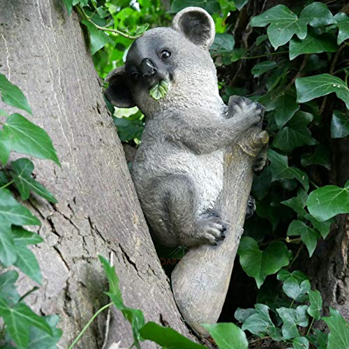 Darthome Ltd Koala auf Ast zum Aufh�ngen, Baum, Gartendekoration, Statue, Skulptur, Dekoration