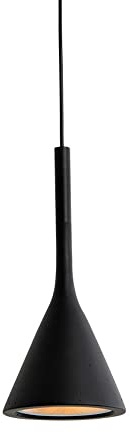 TTBDDDYH Iluminación Lámpara colgante moderna Creatividad Trompeta Lámpara colgante Sombra de resina Isla de cocina Luces de techo Mini lámpara colgante roja mate Candelabro para dormitorio Restaurant