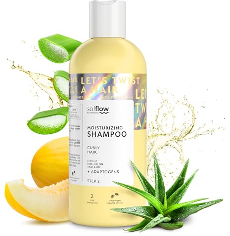 So!Flow Shampoo Nutriente per Capelli Ricci con Estratti di Agrumi e Astragalo - Idratazione Profonda, Definizione dei Ricci e Protezione con Cheratina Vegana