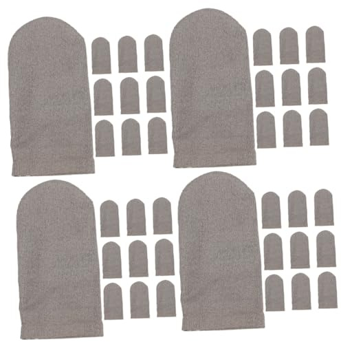 Hemobllo 4 Sets Gaming Supplies Fingerhüllen Für Gaming-fingerschutz Atmungsaktives Material Daumenabdeckung 10 Stück * 4