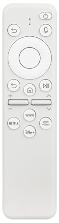 AULCMEET BP59-00149D Control Remoto de reemplazo de Voz Compatible con el proyector portátil Samsung Freestyle 433 MHz S32BM702UN LS32BM702UNXGO S43BM702UN LS43BM702UNXZA LS32BM703UNXZA BP59-00149L