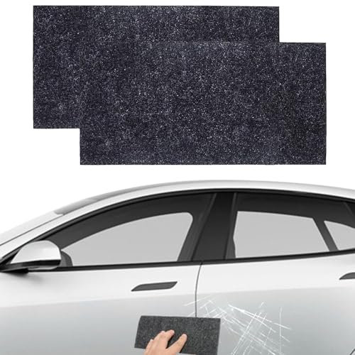 SUJEBKC 2 Piezas Removedor De Arañazos De Coche,Paño De Eliminación De Arañazos De Coche,para Reparar Pequeños Arañazos De Color,Cuidado De La Pintura,Limpieza De Coches