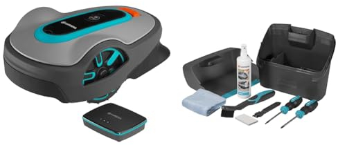Gardena Mähroboter smart SILENO Life 750 m² Set & Wartungs- und Reinigungsset