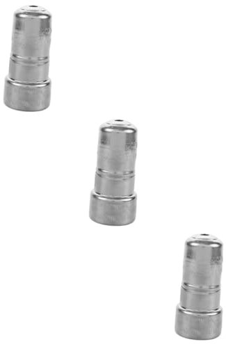 ULTECHNOVO 3 Uds Limpiador De Terminal De Batería Cepillo Limpiador De Batería Cepillo De Limpieza Cepillo De Terminal De Batería De Coche De Metal Plateado