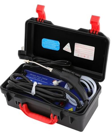 CLEADONG Limpiador de vapor portátil de alta temperatura, limpiador de vapor para todo 220 V 3000 W, limpiador de vapor de alta presión, limpiador de vapor de mano, multifuncional, limpiador de vapor