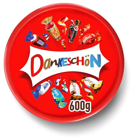 Celebrations Dankeschön Personalisierte Dose | Pralinenmischung | als Dankeschön | Geschenkbox | 1x 600-g-Dose