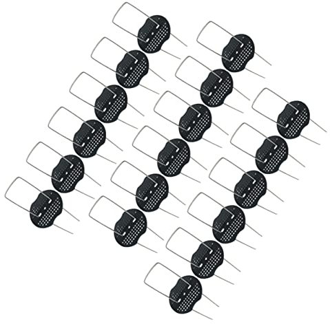 TOYANDONA 50ensembles Piquets Extérieur Forme De u pour Gazon Artificiel avec Joints De Clouage pour Jardin Piquets De Sol