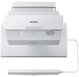 Epson BrightLink 725Wi Ultra Short Throw 3LCD Projector - 16:10, HDMI, USB, Wi-Fi connectivity, White