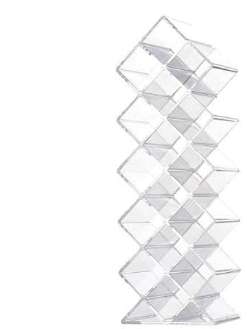 barenx Estante de maquillaje de 2 x 16 pulgadas, soporte para pintalabios, soporte para torre, organizador de cosméticos, soporte