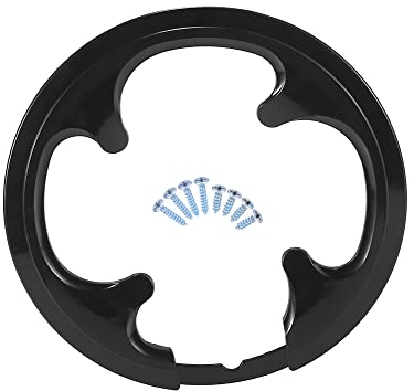 A ABSOPRO Fahrrad Kurbel Ketten Radabdeckung 7.4cm 10.1cm Ketten Abdeckung