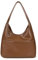CUNGGI Tragetaschen für Damen große Umhängetasche Hobo Tote Bag aus veganem Kunstleder lässige Retro Schulterhandtasche für den täglichen Gebrauch (Braun)