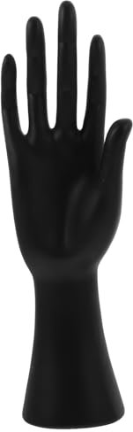 VILLCASE Handmodell Schmuckständer Armbandhalter Ringdisplay Armreifhalter Schmuckhandpuppe Organizerständer Schwarz Schmuckdisplayhandschuhe Hand-Touch-displayständer Armbandständer Schmuc