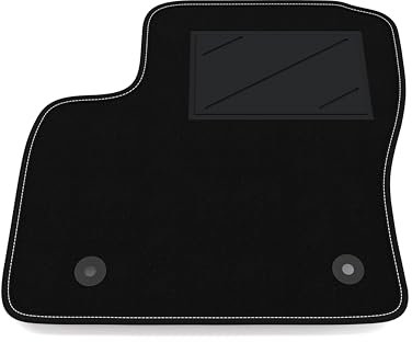 Automatte nur auf der Fahrerseite, 1 Stück, kompatibel mit Ford Kuga 1 2011-2013 | 1 maßgeschneiderter Teppich