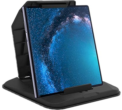 Naqqios Montaggio Del Cruscotto Tablet - Supporto Tablet Dashboard, Supporto Per Cellulare Dashboard Automatico | Cradles Per Telefoni Cellulari, Di Navigazione Automatica, Tablet Per