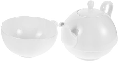 OUNONA Té Inglés De Madre Hijo Tetera De Porcelana China y Taza De Elegante De Té Vintage para Uso Doméstico Hora del