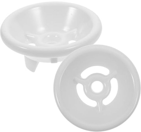 NUOBESTY Urinal Strainer Stopper Plastic Drain Cover Bathroom Urinal Accessories Odor Filter Anti-Leakage Design 2pcs Set