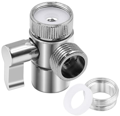 1 Pcs 3 Way Shower Diverter Valve M22 X M24 Tap Adapter for Dishwashers Washing Machines Shower Nozzles in Kitchen Sink Tap and Bathroom Ordinary Shower Hoses or Water Supply Hoses