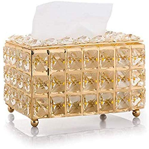 MXLDZHLW Toilet Rolls,Tissue Box Rhinesttissue Box Paper Office Desk Accessories Facial Napkin Paper Plate Decoration Cosmetics Tissue Boxd/D
