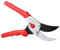 FLORA GUARD Secateurs, 8.5 Inch Traditional Bypass Pruning Shears, Professional Tree and Branch Garden Pruner (Red)