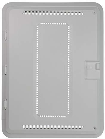 Legrand - OnQ 20 Inch Media Enclosure, Wifi Electrical Box, Cable Management Box for Distribution of Networking Service, Recessed Media Box Lets Signal Through, White, ENP2050-NA