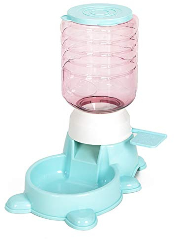 ZKHD Distributeur Automatique De Nourriture Distributeur De Croquettes Gamelle pour Chat Chien Animaux Domestiques
