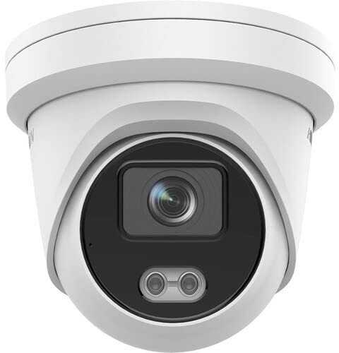 Hikvision DS-2CD2347G2-LU 2.8MM ColorVu 4MP 24/7 Color Outdoor Network Turret Dome Camera