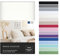 VelvetHome Premium Lenzuolo con Angoli Matrimoniale 200x220 cm Lenzuola Matrimoniali in 100% cotone con elastico di prima qualità Lenzuolo sotto con Angoli Matrimoniale 200 x 220 Ecru