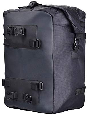 BAOK Borsa Impermeabile per Portapacchi Moto - Grande Capacità 10/20/30 L, Doppio Strato