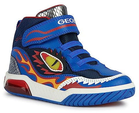 Geox Junior Boy J INEK Boy Sneakers ROYAL/RED 36_EU